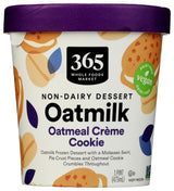 365 by Whole Foods Market Oatmeal Creme Cookie Oat Milk Frozen Dessert, 1 PT