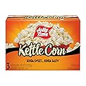 JOLLY TIME Microwave Kettle Corn Sweet & Salty Glazed Gourmet Popcorn (3-Count Box), 9 ounce