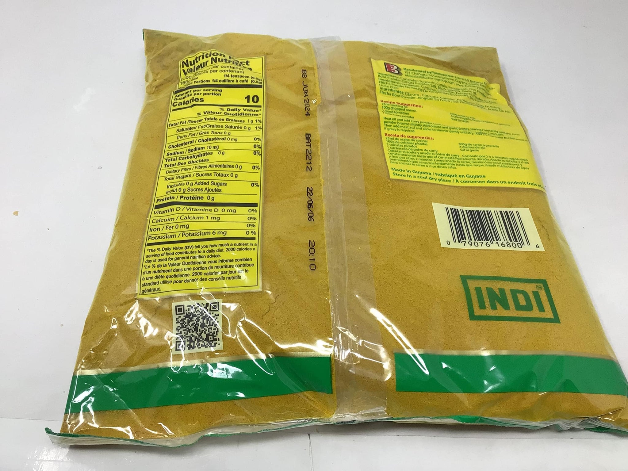 Indi Special Madras Curry Powder 28 oz/ 800g