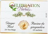 Celebration Herbals Organic Ginger Root Tea, 24 CT