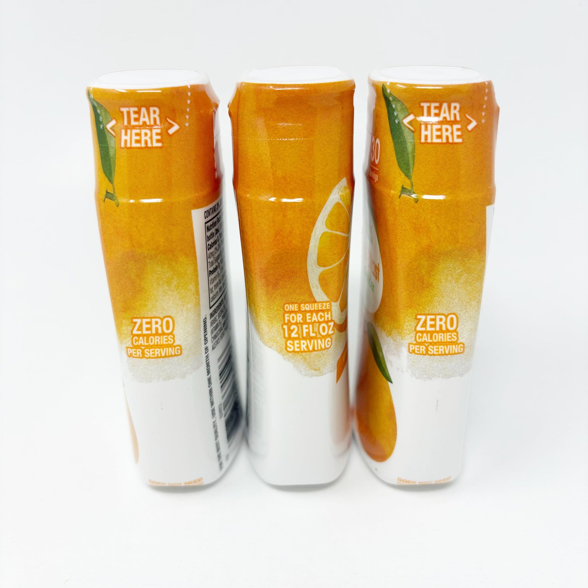 Great Value Orange Blast Drink Enhancer, 3.11 fl oz Bottle (3 Pack)