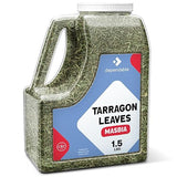 Dependable Food Tarragon Leaves - 1.5 lb Bulk Container - 100% Natural, Non-GMO, Additive, Salt & Allergen Free, Premium Quality Tarragon Herb
