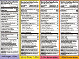 Gem Gem Ginger Candy Chewy Ginger Chews (Assorted Mix, 1.25oz, Pack of 4)