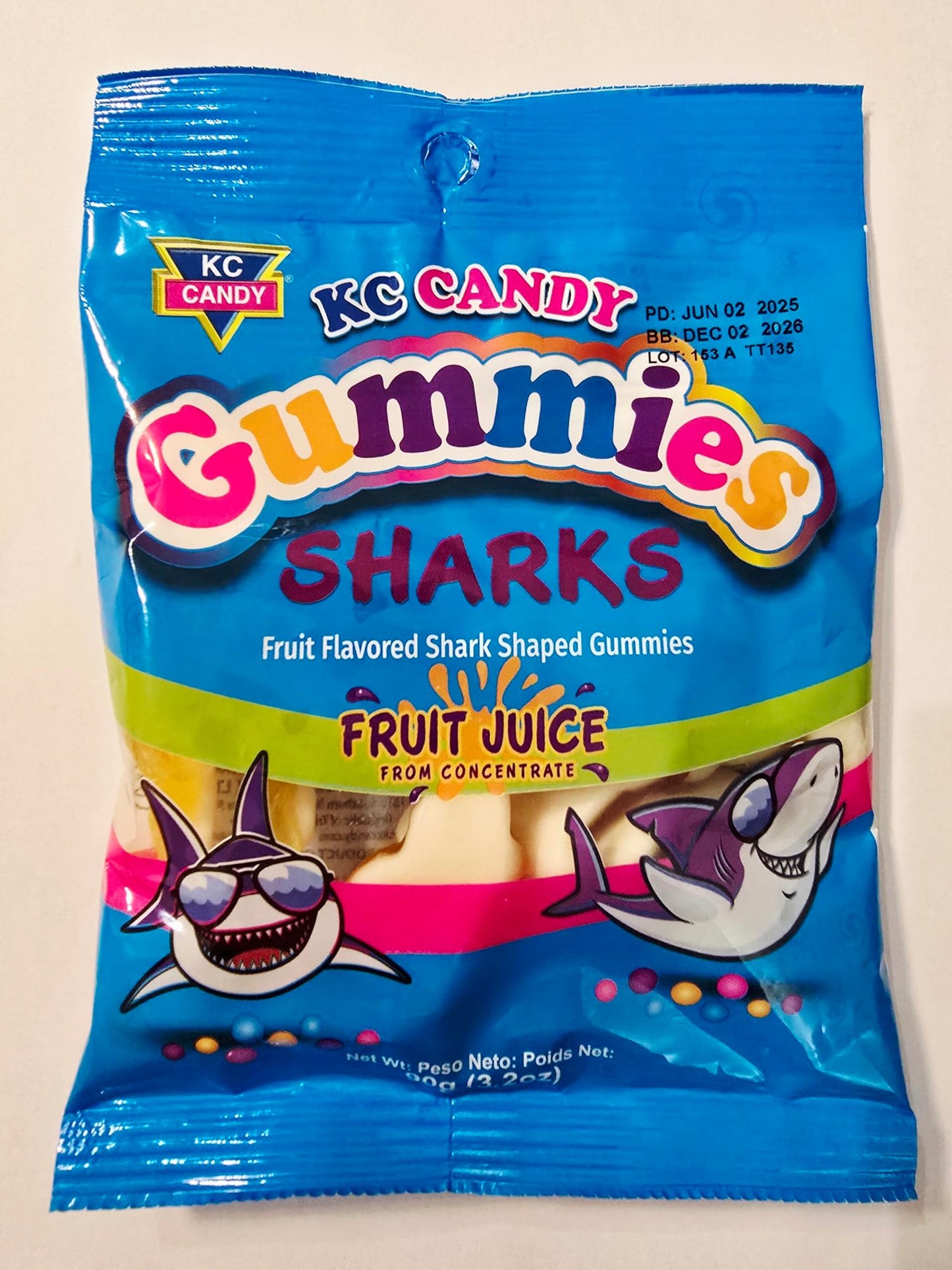 KC Candy Gummies (Sharks) Halal