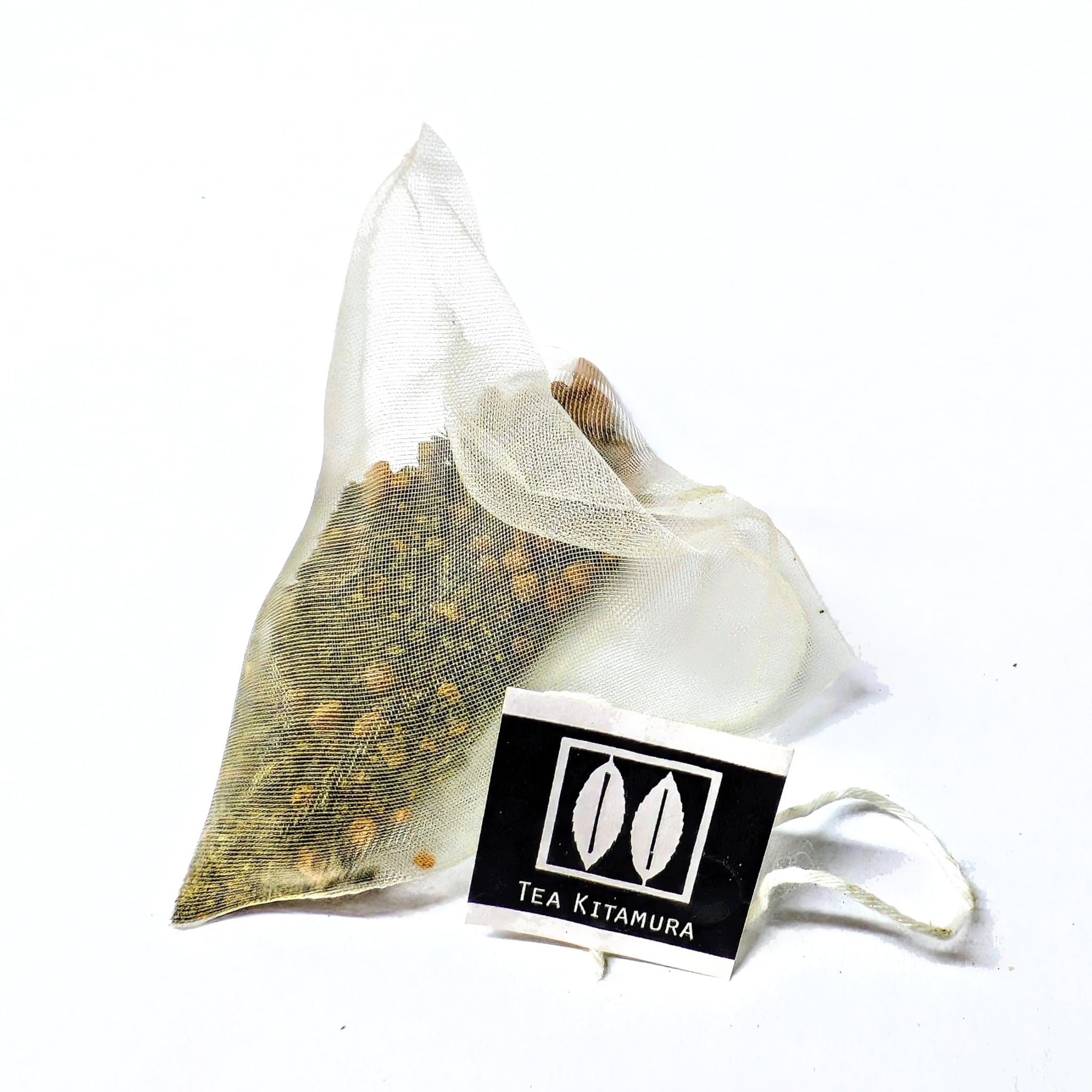 Organic Japanese Matcha Brown Rice Tea (Matcha Genmai-Cha) 10 Tea Bags by Tea Kitamura, Small Batch,