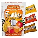 Liberty Orchard, Tropical Frolic Fruitlets - Soft & Fruit, Signle-Wrapped Nut Free Candies 4.5 oz