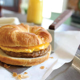 Jimmy Dean Sausage, Egg and Cheese Croissant Breakfast Sandwich, 8 Count (Frozen)