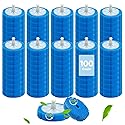 100pcs Disposable Toilet Wand Refills, Replacement Brush Heads Compatible With Clorox Wand Refill System, Upgrade Fiber Cleaner Heads for Closestool