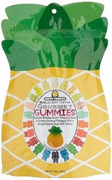 Happy Yummies Worlds Best Tasting Gourmet Gummy Candy Pineapple Bag 14oz (1 Pack)
