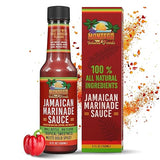 Montego Island Foods Jamaican Marinade Sauce - Bold Island Flavor with All-Natural Ingredients: Tamarind, Mango, Plump Juicy Raisins, Scotch Bonnet