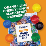 Sugar Free Hard Candy Mix - 1 Pound Bag (Approx. 75 Pieces), Individually Wrapped, Sugar Free Candy Assorted Fruit & Berry Mix Flavors - Lemon, Lime