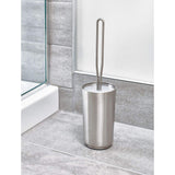 iDesign Austin Toilet Bowl Brush and Holder Set - Brushed