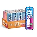 Sparkling Ice Energy Variety 12Pk. Energy Drinks with Vitamins + Antioxidants, Zero Sugar, Berry Blast, Maximum Mango, Power Punch flavors. 12 fl oz