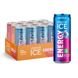 Sparkling Ice Energy Variety 12Pk. Energy Drinks with Vitamins + Antioxidants, Zero Sugar, Berry Blast, Maximum Mango, Power Punch flavors. 12 fl oz
