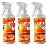 Neutron Industries NI-712 Fresh Orange Odor Eliminator Spray (3 bottles) - Powerful, Long-Lasting Odor Neutralizer - Instant Air Freshener for Home