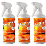 Neutron Industries NI-712 Fresh Orange Odor Eliminator Spray (3 bottles) - Powerful, Long-Lasting Odor Neutralizer - Instant Air Freshener for Home