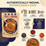 Truly Indian Entree Spc Lntl Bn Chili 10 oz (Pack of 6) - Truly Indian lentil entree - Chana Masala inspired frozen meal with Random Item - 7 Total