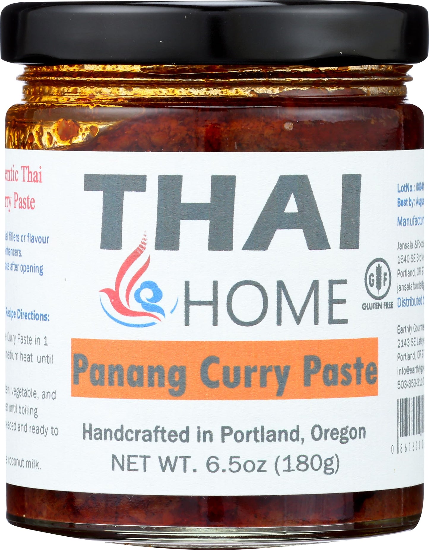 Thai Home Panang Curry Paste, 6.5 OZ