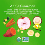 Once Upon a Farm Organic Apple Cinnamon Refrigerated Oat Kids' Bar,1.6oz