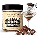 (ESPRESSO POWDER) SPEAKEASY GARNISH CO. ESPRESSO MARTINI POWDER - 4OZ JAR - PREMIUM COFFEE GARNISH FOR COCKTAILS, DESSERTS, BAKING & COFFEE DRINKS |