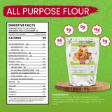 WiO SmartFoods™ All-Purpose Flour, 5-lb. Low-Carb, Fat-Free, Sugar-Free, Flour for Baking, Cooking, and More