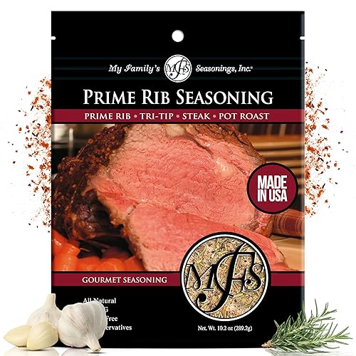 My Family's Seasoning Prime Rib - Dry Seasonings and Spices for Cooking - Savory Smoking Rubs for Roast - Perfect for Ribs Grilling - Steaks Rub Spice