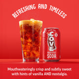 Cove Probiotic Soda, Zero Sugar Better-For-You Alternative - Refreshing, Delicious Probiotic Drink, No Synthetic Colors & Caffeine Free - Classic