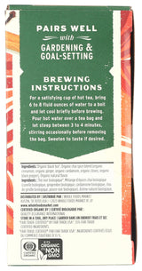 Whole Foods Market, Organic Spiced Chai Black Tea, 20 Count