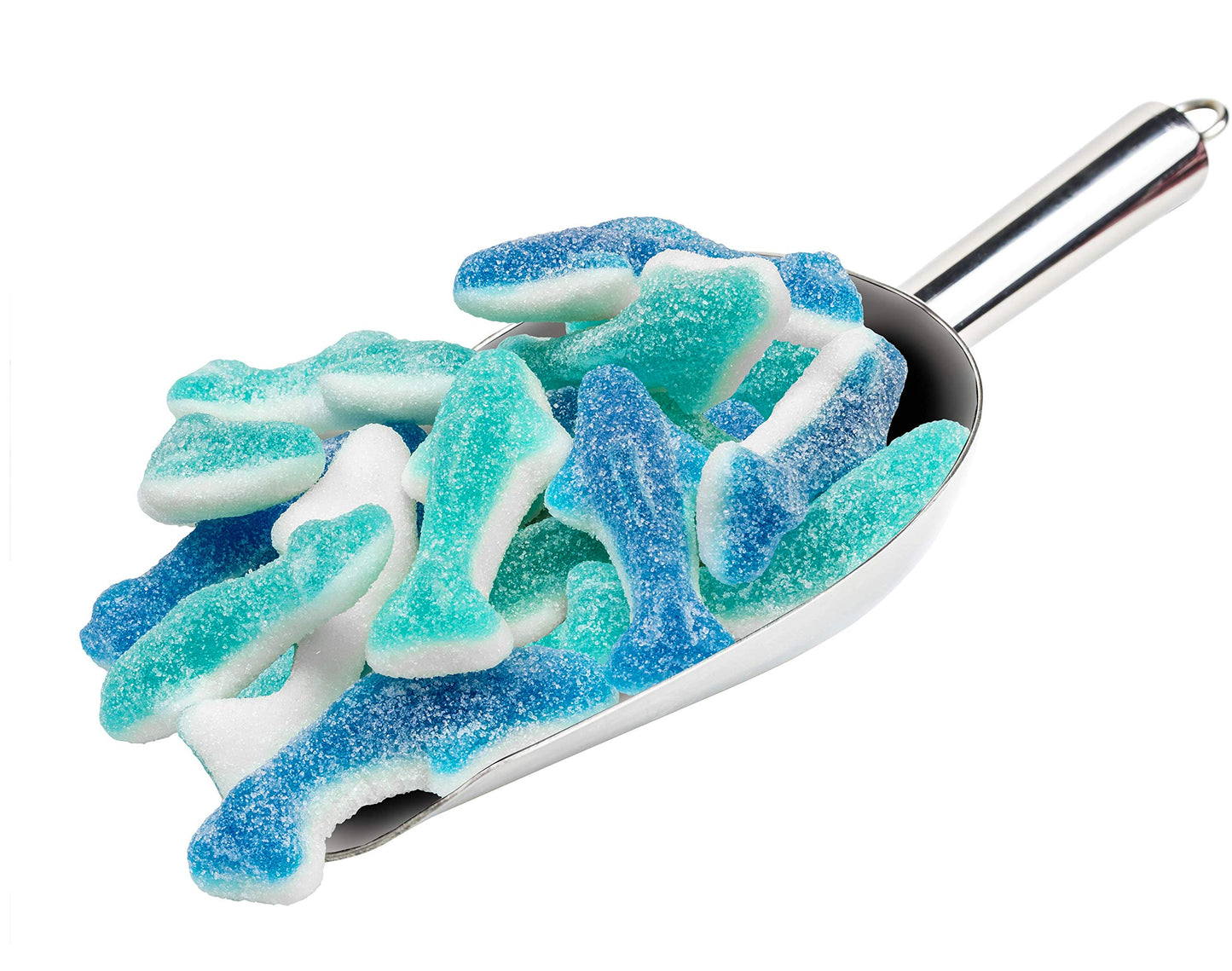 Sour Sharks - Gummies - Bulk Candy, 1 Kilogram