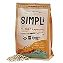 SIMPLi Regenerative Organic Certified Tri-Color Quinoa, Ancient Grain, Complete Plant-Based Protein, Naturally Gluten-Free, Organic Quinoa, 12 oz