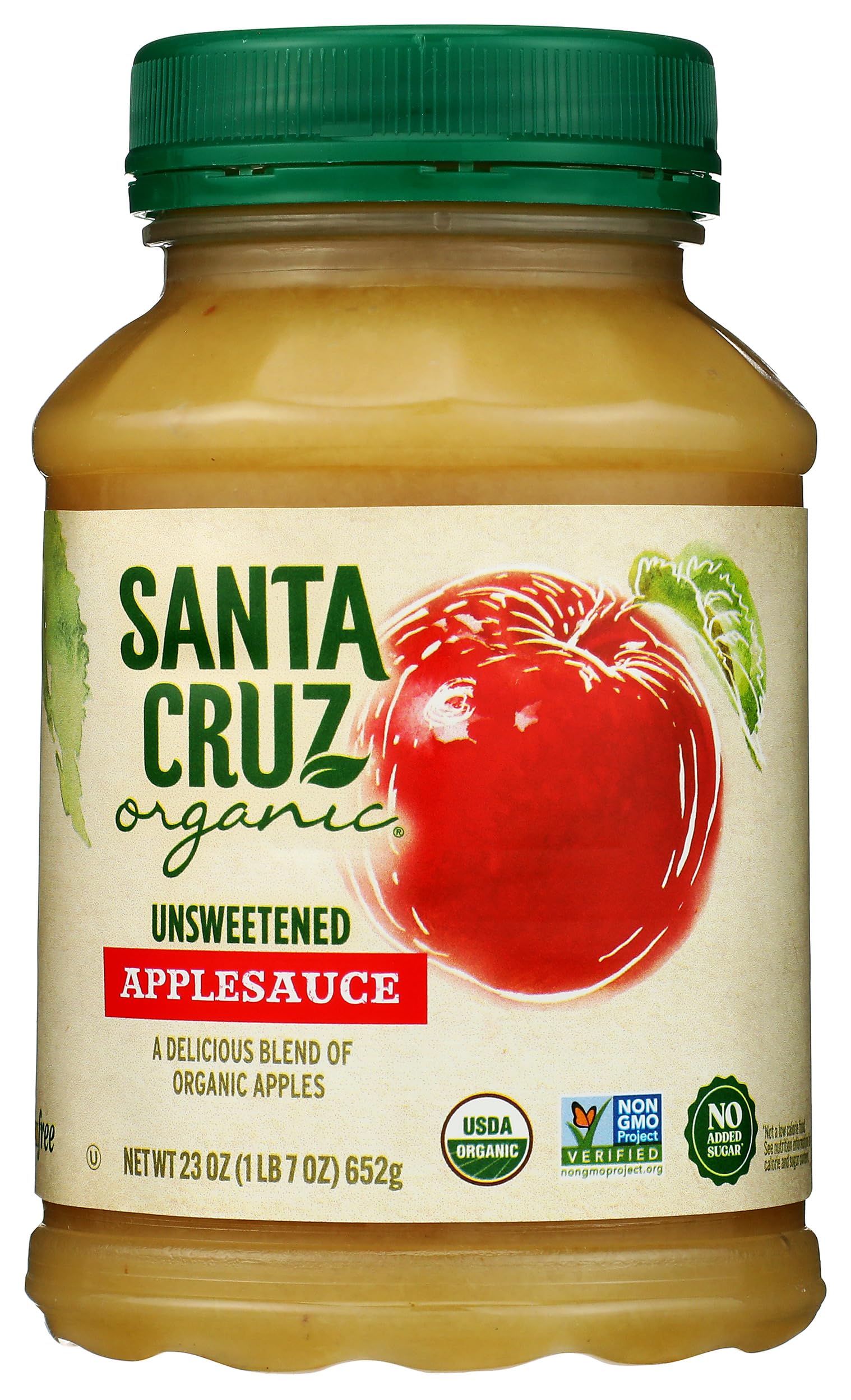 Santa Cruz Organic Organic Applesauce, 23 OZ