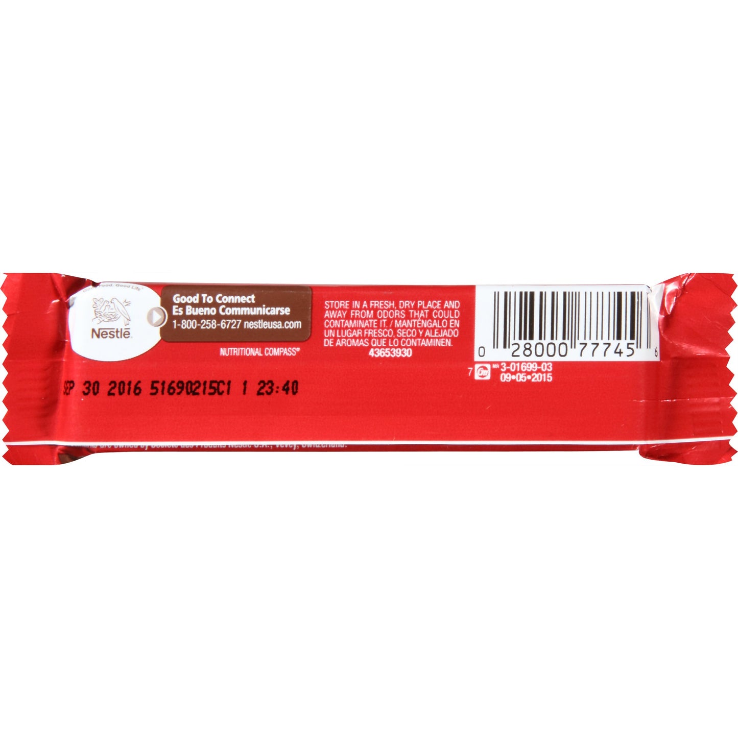 Carlos V Milk Chocolate Style Bar, 0.7 oz