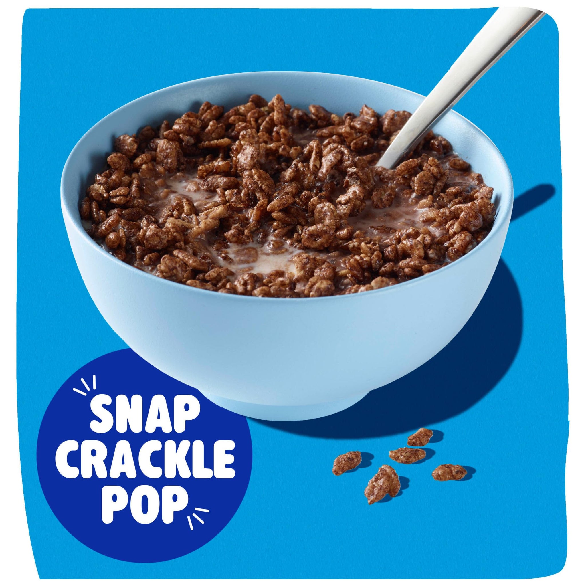 Kellogg's Cocoa Krispies Cold Breakfast Cereal Cups, Kids Snacks, Cereal Cups to Go (12 Cups)