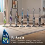 Bissell Multi-Surface Pet with Citrus, 3444G, 80oz, Safe on Sealed Hard Floors and Area Rugs, Removes tough pet messes and elimantes odors, Lemon