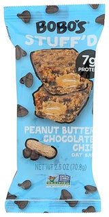 Bobo's Oat Bars, Chocolate Chip Peanut Butter Filled, 2.5 Ounce