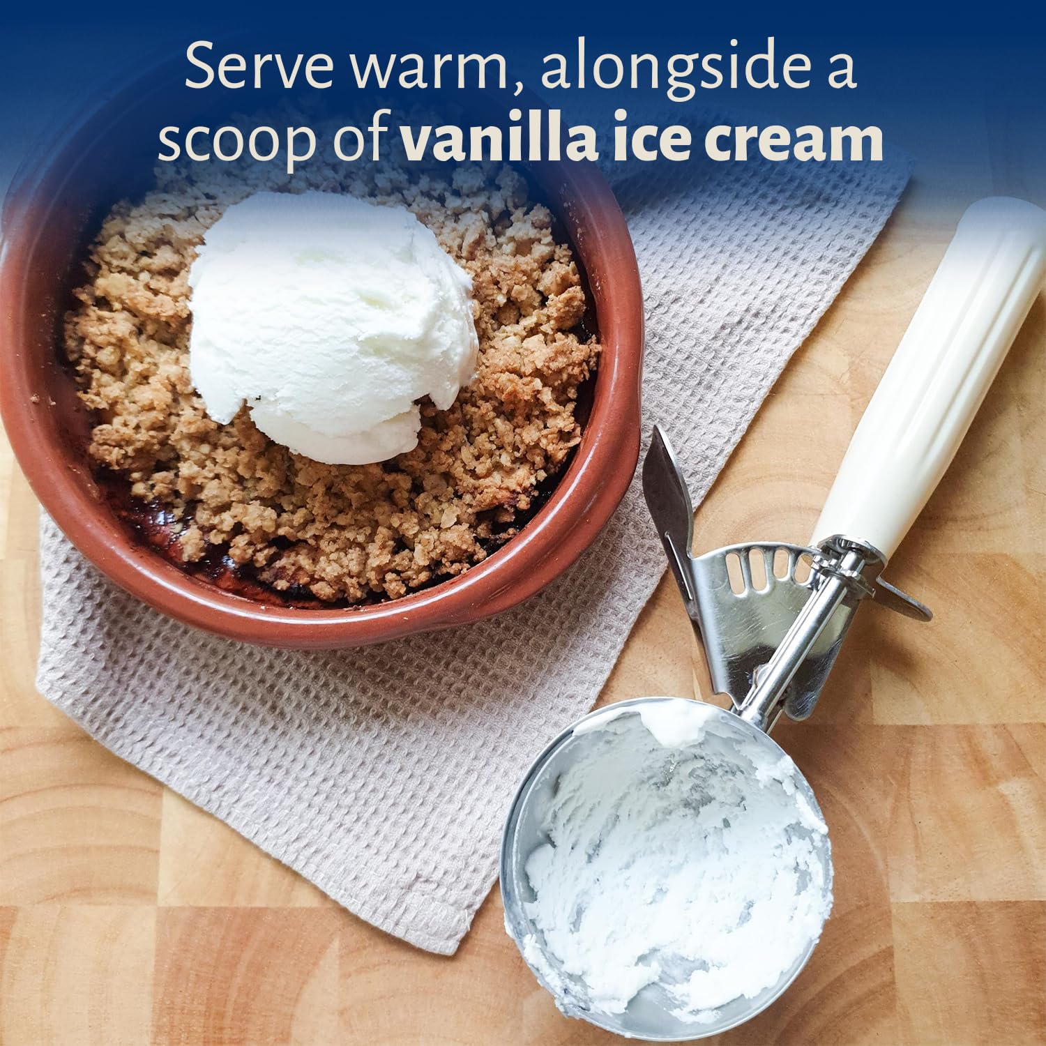 Calhoun Bend Mill Blueberry Crumble Mix | Delicious Easy to Make Crumble Dessert | Perfect for Blueberries or Your Favorite Fruits | Classic Dessert | Ideal for Baking Enthusiasts - 8 Oz (Pack of 6)