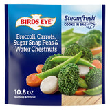 Birds Eye Steamfresh Broccoli, Carrots, Sugar Snap Peas & Water Chestnuts, Frozen Vegetables, 10.8 OZ