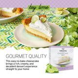 Gourmet Cheesecake Mix, No Bake Cheesecake Cake Mix, Key Lime Cheesecake by Southern Living, Rich, Creamy, Moist and Fluffy Whipped Topping