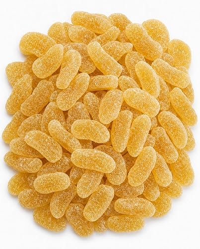 Crystalized Ginger Slices - 1.5 lbs of Fresh Gourmet Sugar Coated Sweet Spicy Snack Pieces in Resealable Bag to Ensure Freshness