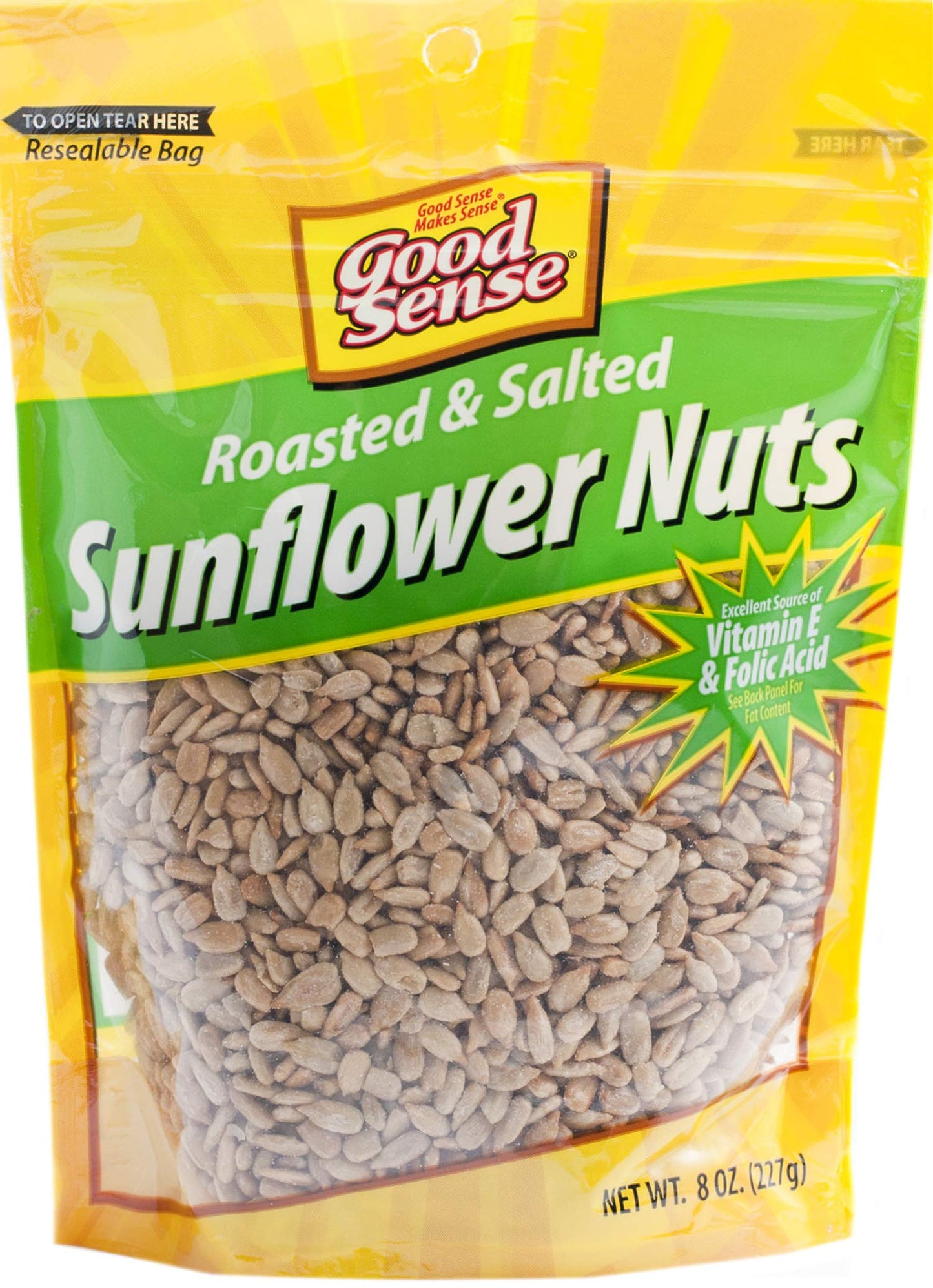 Good Sense Roasted & Salted Sunflower Seeds (shelled), 8 Ounce (8OZ)