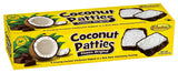 Anna's Coconut Patties, Original Flavor, 12 Ounce Box, 9 Individually Wrapped Patties, Kosher