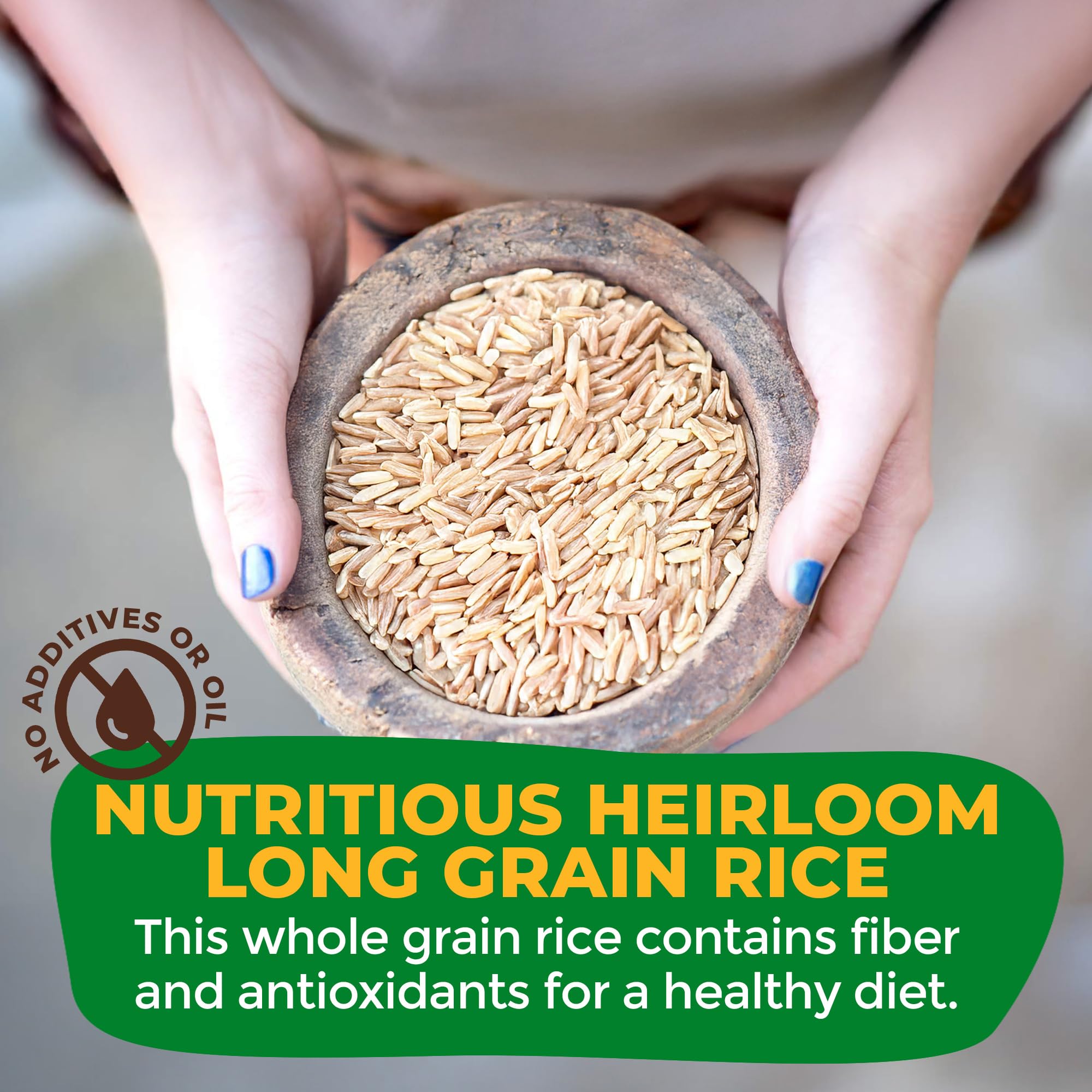 Lotus Foods Organic Brown Jasmine Rice - Whole Grain Jasmine Rice, Gluten Free Brown Rice, Organic Rice, Long Grain Asian Sticky Rice, Quick Cook Rice in Bulk, Gluten Free - 30 Oz (Pack of 2)