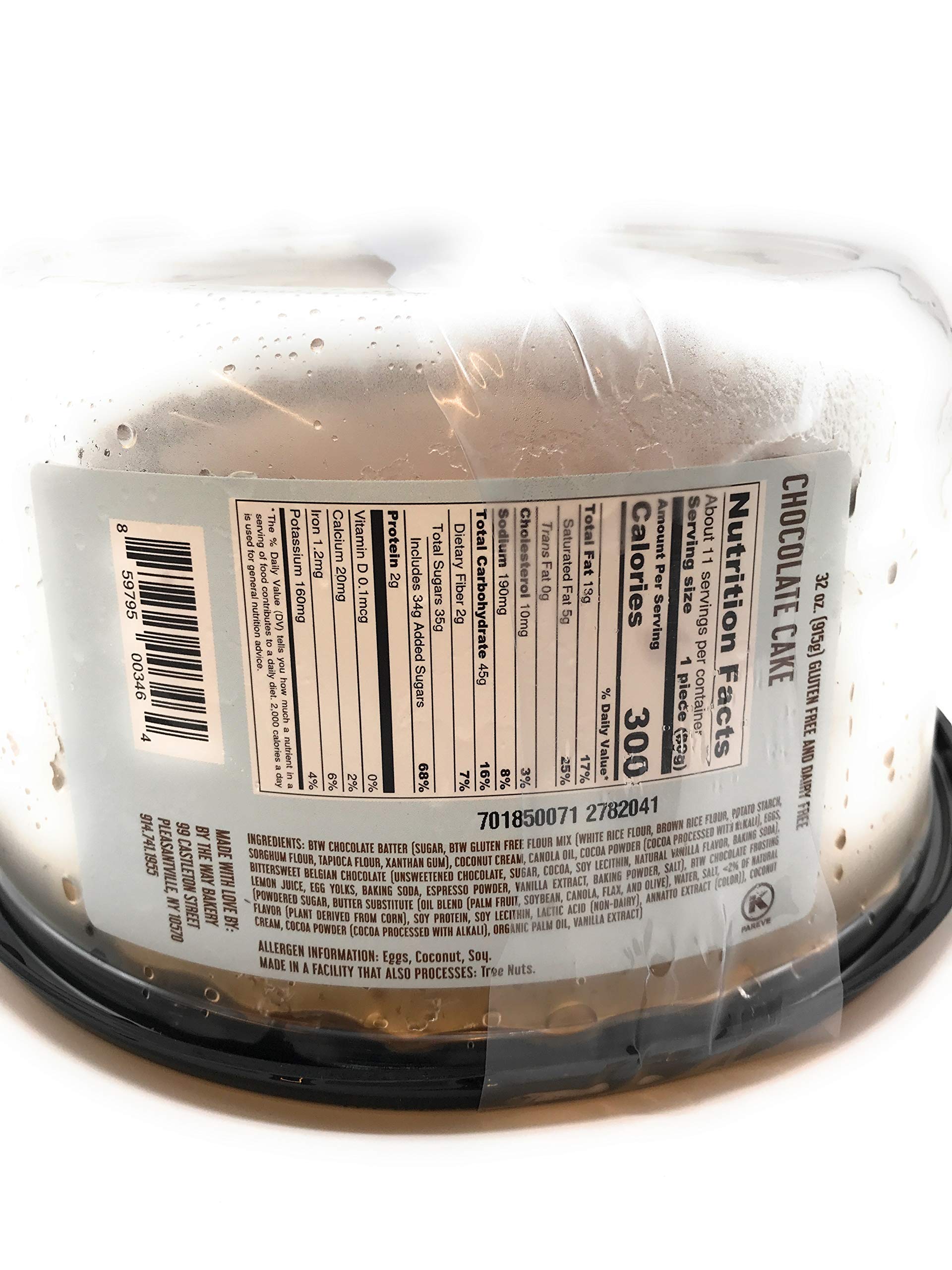 By the Way Bakery Chocolate Cake, 37 OZ