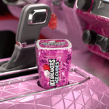 ICE BREAKERS Ice Cubes Raspberry Sorbet Flavored Sugar Free Chewing Gum Bottles, 3.24 oz (6 Count, 40 Pieces)