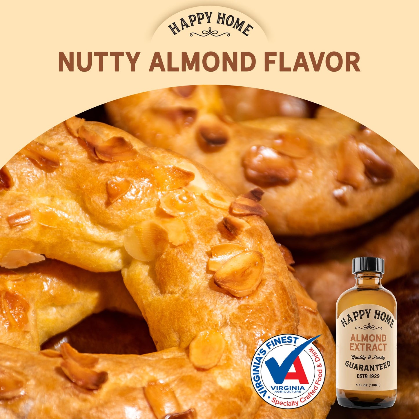 Happy Home Almond Extract (4 oz)