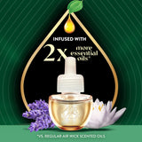 Air Wick Plug in Scented Oil Refill, 5ct, Lavender & Waterlily, Air Freshener, Essential Oils