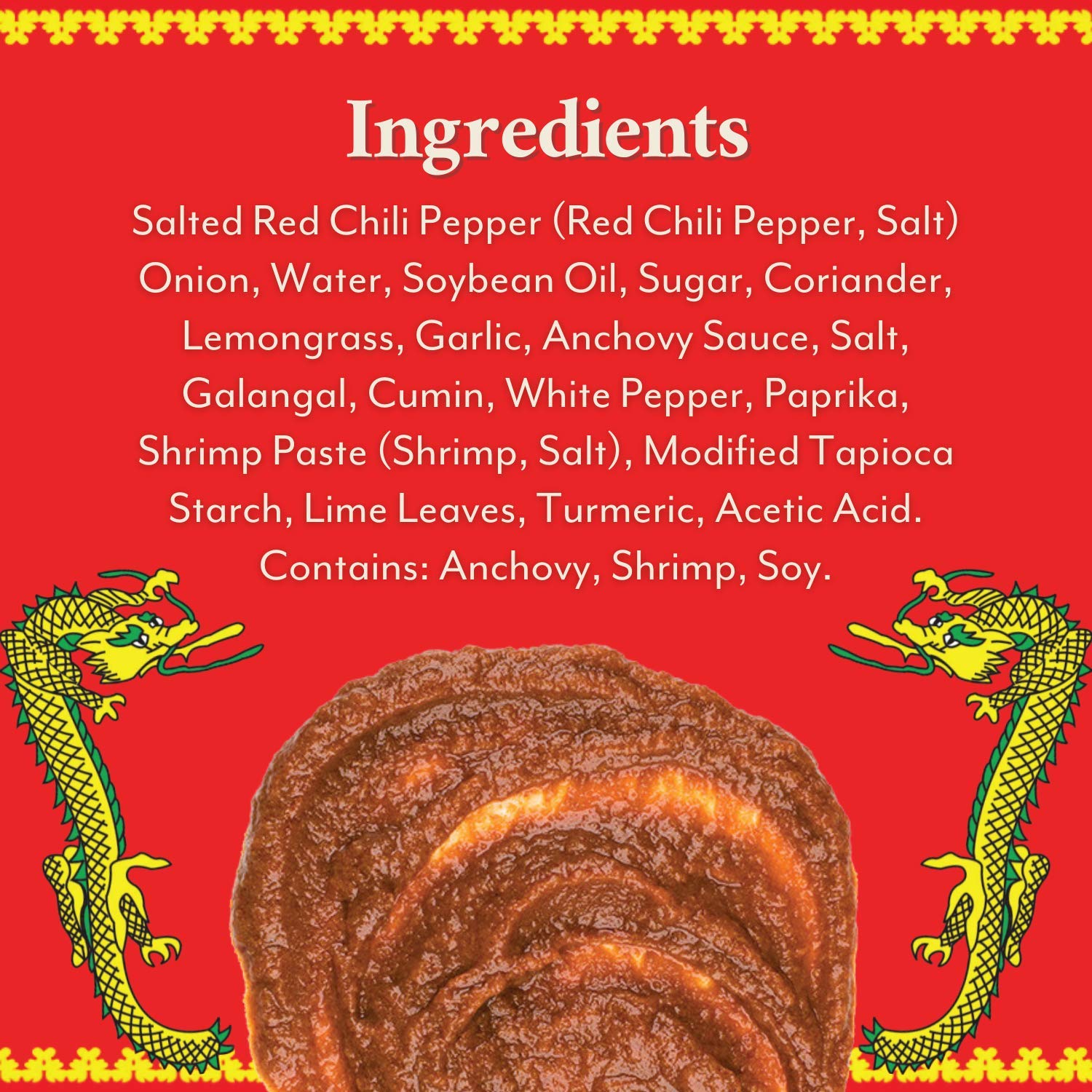 Roland Foods Red Curry Paste, No MSG, Specialty Imported Food, 6.8-Ounce Jar