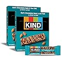 KIND Healthy Snacks Bars, Dark Chocolate Nuts & Sea Salt, Gluten Free, Low Sugar, High Fiber Snacks, 6g Protein, 24 Count