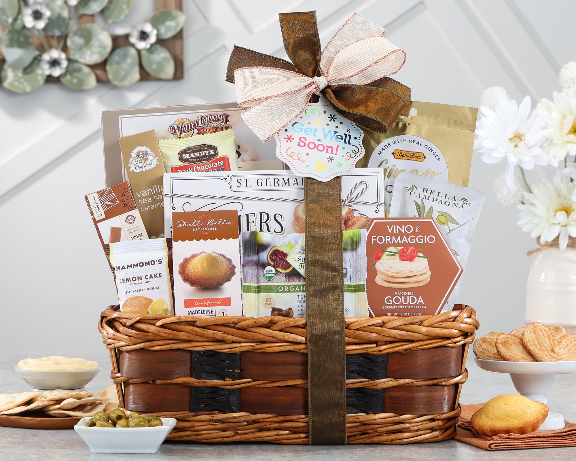 Wine Country Gift Baskets The Bon Appetit Gift Basket Get Well Soon