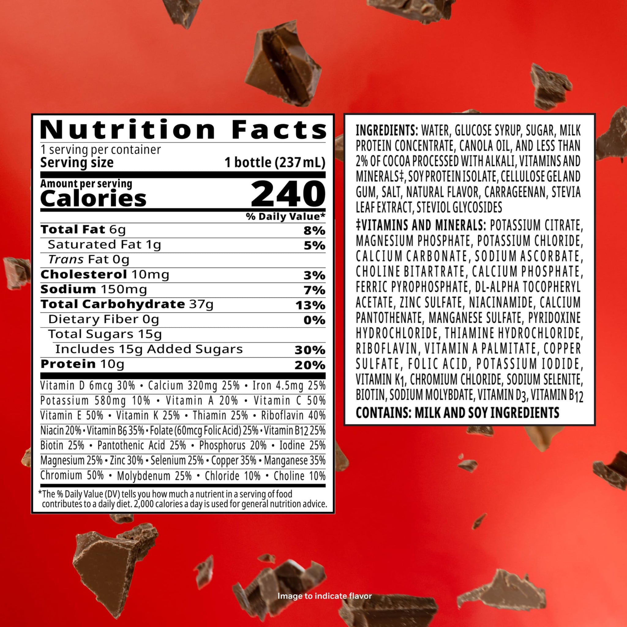 BOOST Original Ready to Drink Balanced Nutritional Drink, Rich Chocolate, 8 FL OZ (Pack of 6)
